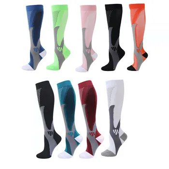 Волшебные компрессионные носки Мужские и женские велосипедные носки Компрессионные носки Чемпионат мира по футболу на открытом воздухе Носки для футбола