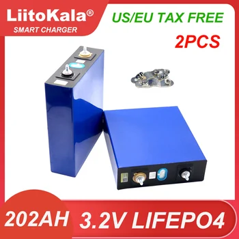 2шт 3,2 В 202ах шт 3,2 В lifepo4 литий-железо-фосфатные батареи lifepo4 для беспошлинной ветровой солнечной внедорожной тележки для гольфа rv 0