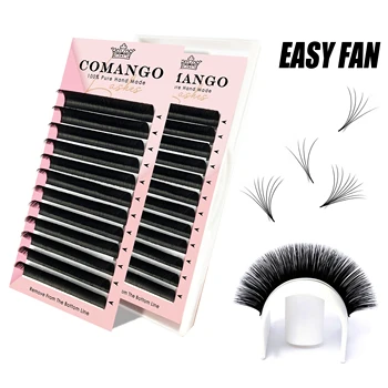CoMango для самостоятельного наращивания ресниц Fluffy Russe Eyelashes Индивидуальные вентиляторы для наращивания ресниц