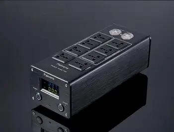 Новая модель 2 road switch мощностью 3000 Вт 15А Palivens P20 audio выделенный сетевой фильтр очиститель молниезащиты штепсельная розетка 3
