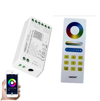 WiFi + 2.4G Светодиодный контроллер RGB Приложение Smart Music Голосовое управление для подводного освещения бассейна, ночника, прожектора