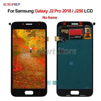 Для Samsung Galaxy J2 Pro 2018 J250 ЖК-дисплей С Сенсорным экраном и цифровым Преобразователем в сборе 5