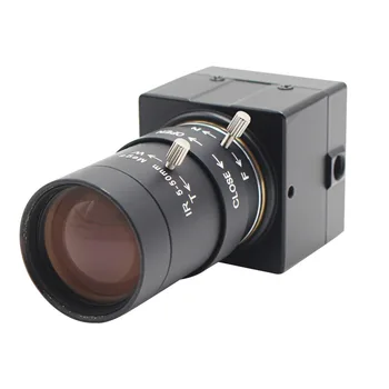 ELP 5MP CMOS OV5640 Видеокамера видеонаблюдения с Варифокальным Объективом 5-50 мм Промышленная USB-камера для Android, Linux, Windows