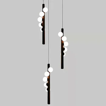 Подвесные светильники Современная светодиодная потолочная люстра Подвесные светильники для лестниц подвесные светильники для гостиной Подвесные светильники для украшения дома