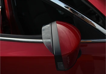 Дефлектор заднего зеркала заднего вида от дождя для Mazda 3 2014 2015, ABS, 2 шт./лот