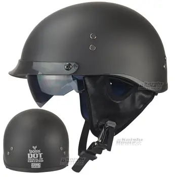 Унисекс Винтажный шлем Casco Moto для мотогонок в стиле ретро, скутер, байкер, гоночный мотоцикл, шлем с открытым лицом, сертификация DOT Для верховой езды